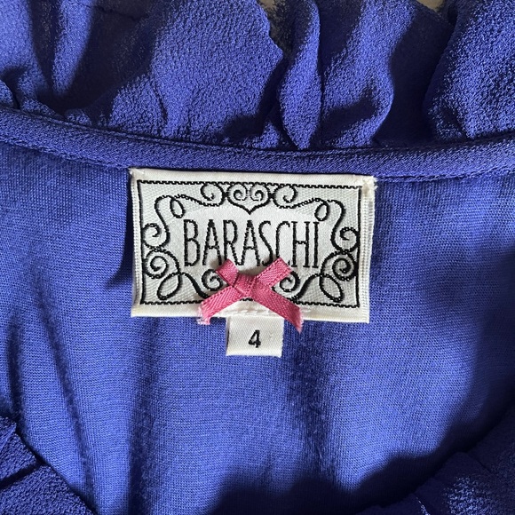 Blue Ruffled Dress - Picture 7 of 9